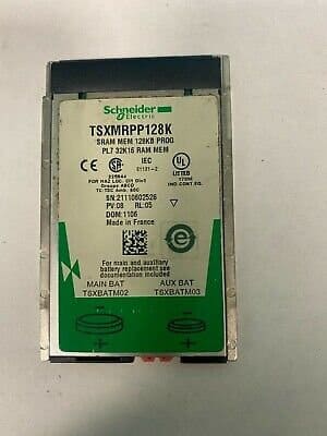 Telemecanique TSXMRPP128K SRAM MEM. (UK and EU Buyers Please Read)