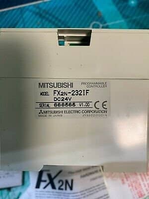 Mitsubishi FX2N-232IF.  FX2N232IF. (UK/EU Please read)