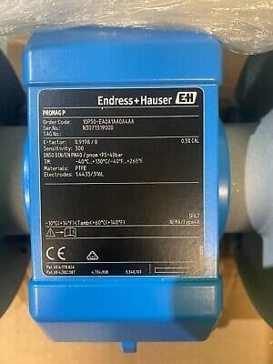 Endress+Hauser Promag 10P. 10P50-EA0A1AA0A4AA. Flowmeter. (UK/EU Read)