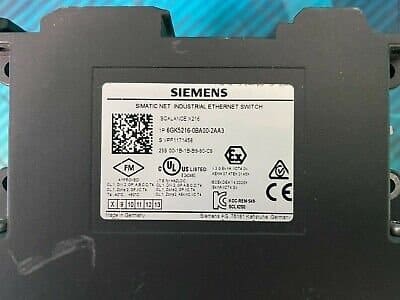 Siemens 6GK5216-0BA00-2AA3.  (UK/EU Read)