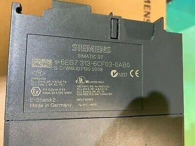 Siemens 6ES7 313-6CF03-0AB0. CPU313C-2DP.  (UK And EU Buyers Please Read)