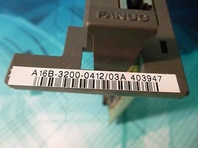 Fanuc A16B-3200-0412/03A RJ3iB CPU Module. (UK And EU Buyers Please Read)