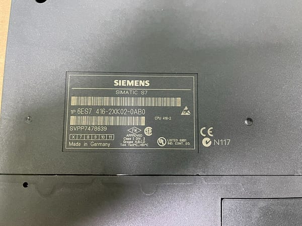 Siemens 6ES7 416-2XK02-0AB0. 6ES7416-2XK02-0AB0. (UK And EU Please Read)