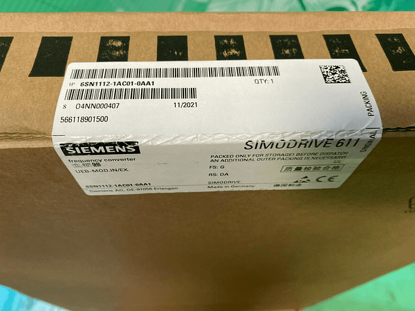 Siemens 6SN1112-1AC01-0AA1.  Simodrive 611.(UK/EU Read)
