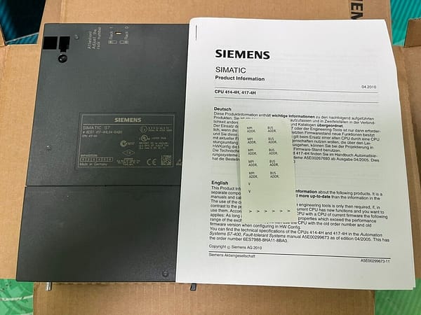 Siemens 6ES7417 4HL04-0AB0. 6ES7 417-4HL04-0AB0. (UK And EU Please Read)