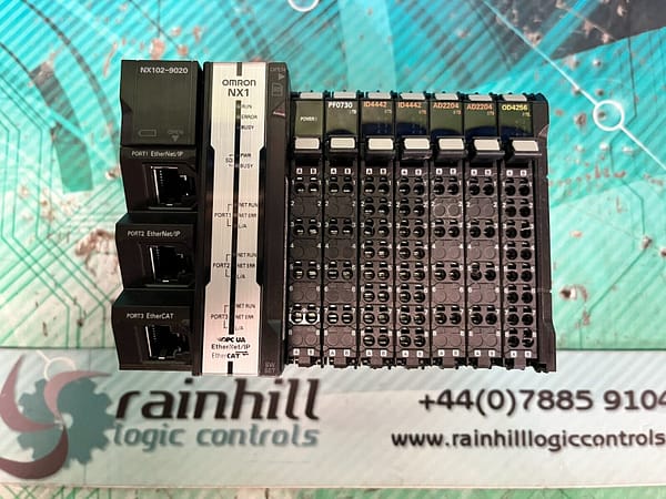 Omron NX102-9020 Complete PLC Rack. (UK/EU Buyers Please Read)