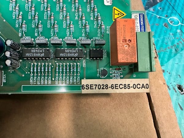 Siemens 6SE7028-6EC85-0CA0 Drive Board