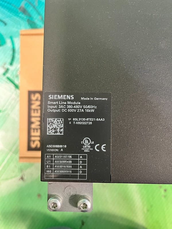Siemens 6SL3130-6TE21-6AA3. (UK And EU Buyers Read)