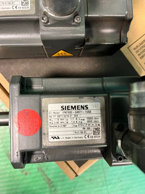 Siemens 1FK7032-5AK71-1UG3. (UK And EU Buyers Read)