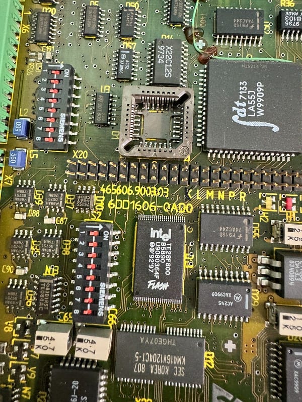 Siemens 6DD1606-0AD0. T400 Technology Board. (UK/EU Read)